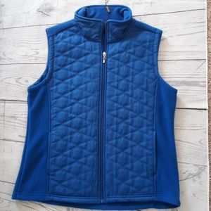 FOR Cynthia Royal Blue Outer Vest NWT Jacket Coat